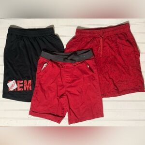 Quad Seven, Member’s Only, Garanimals Boy’s Shorts Bundle Size 8/10 Red Black‎